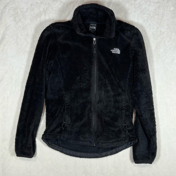 The North Face Women’s Small Black Retro Pile Sherpa Lined Synchilla Coat C23 - Picture 1 of 12